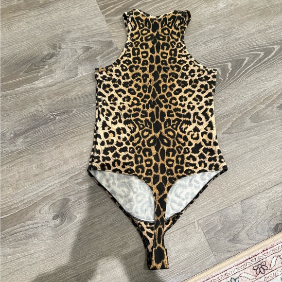 Allsaints cheetah print bodysuit size 2 - Picture 4 of 4